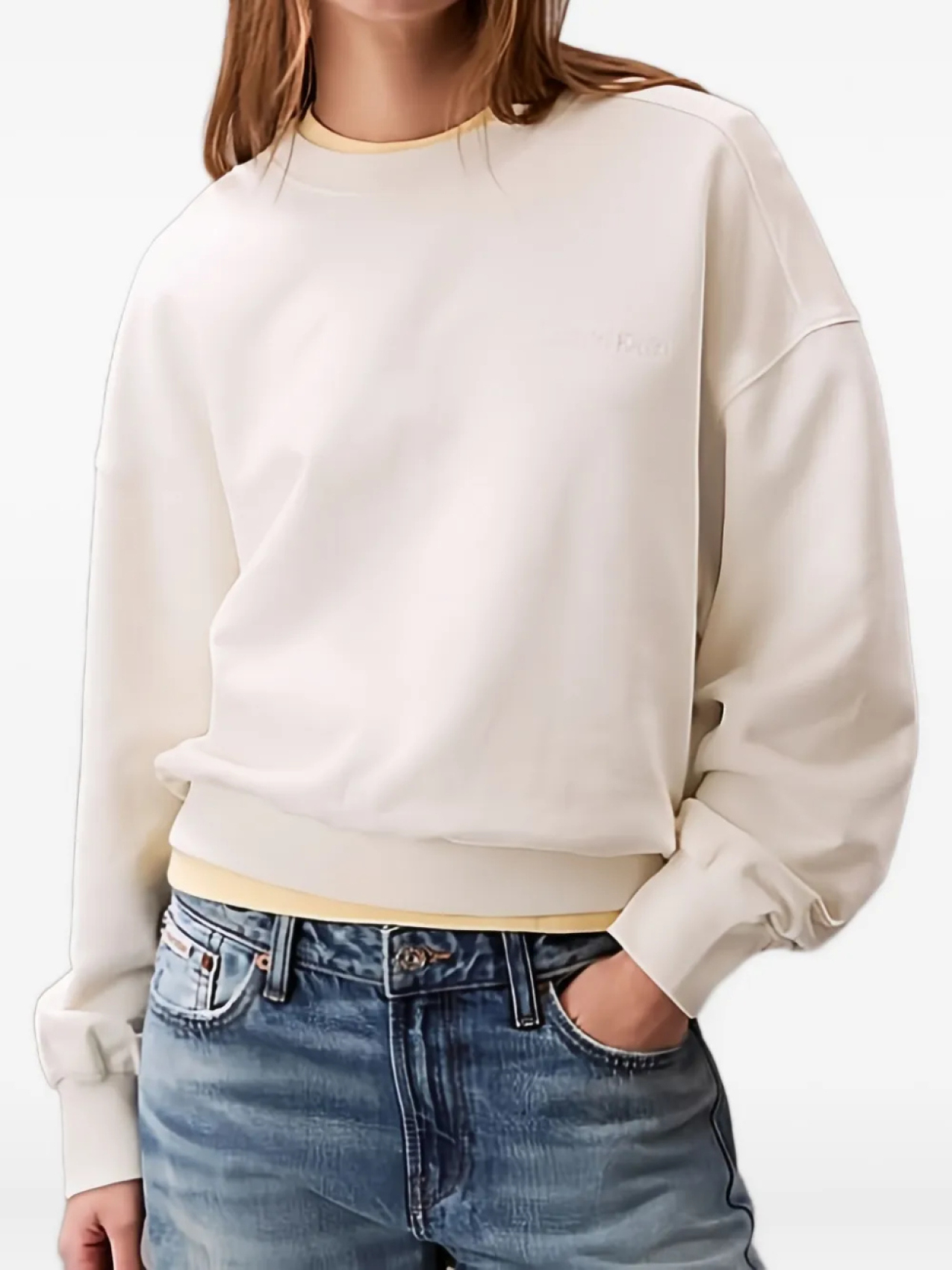 

Calvin Klein махровая толстовка, нейтральный