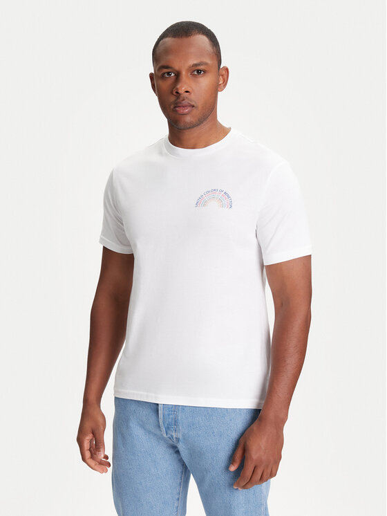 

Футболка обычного кроя 3I1XU1096 United Colors Of Benetton, белый