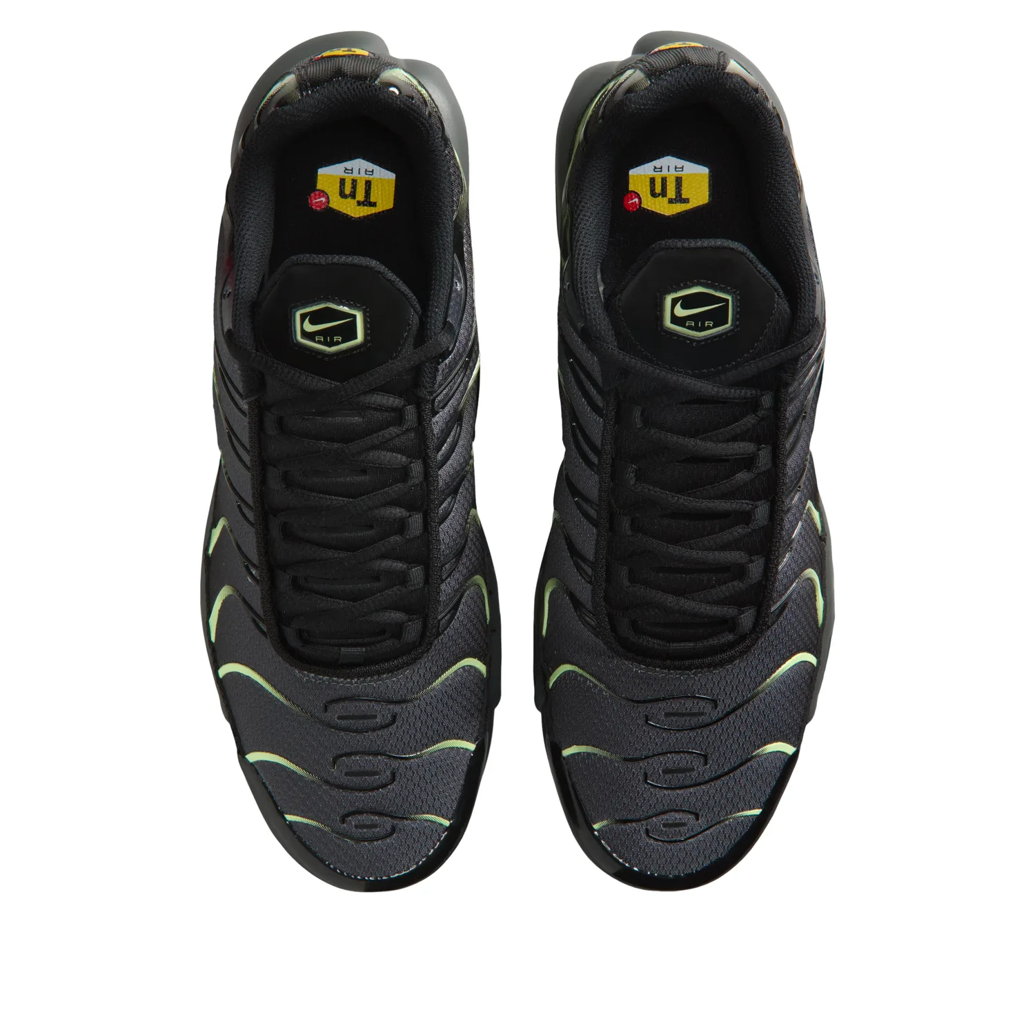 Кроссовки Nike Air Max Plus 'Light Liquid Lime', черный — фото 3