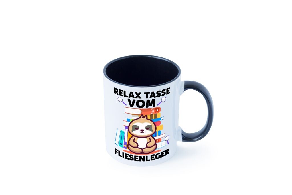 

Чашка Relax: плиточник | Укладка плитки | Строительная кружка Белая Черная LieblingsPrint24