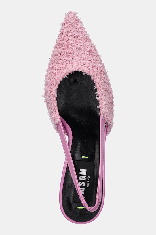 Туфли Msgm, розовый — фото 4