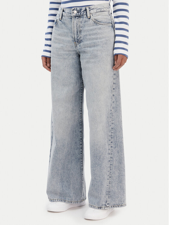 

Джинсы wide leg 70's WW0WW48519 Tommy Hilfiger, синий