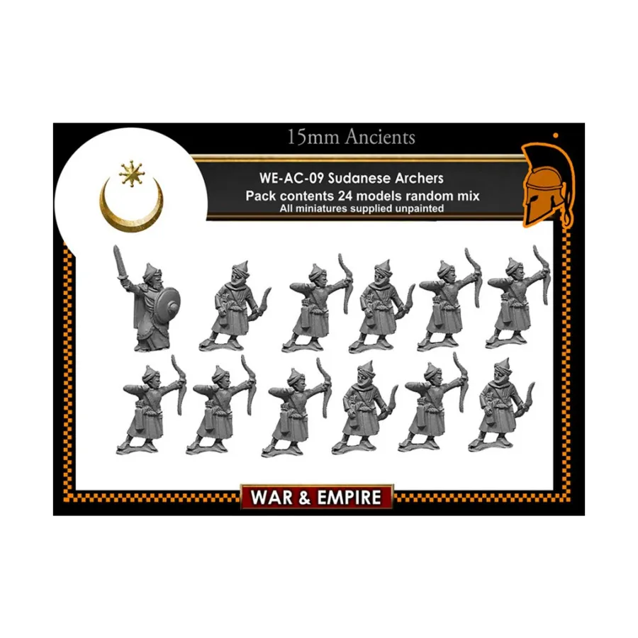 

Лучники - суданский гулам, War & Empire - Dark Ages Miniatures - Arab (15mm)