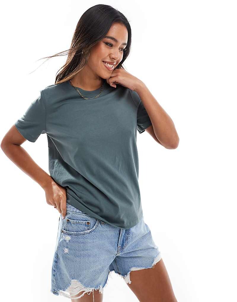 

Vero Moda – Футболка темно-зеленого цвета
