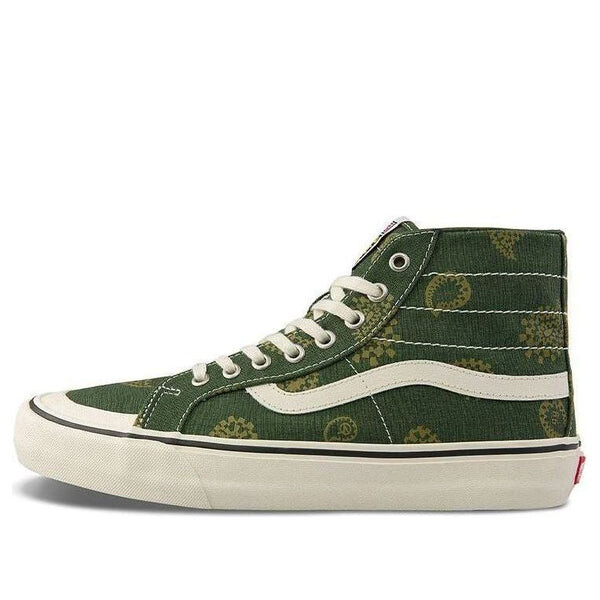 

Кроссовки sk8-hi 138 decon sf 'olive green' Vans, зеленый