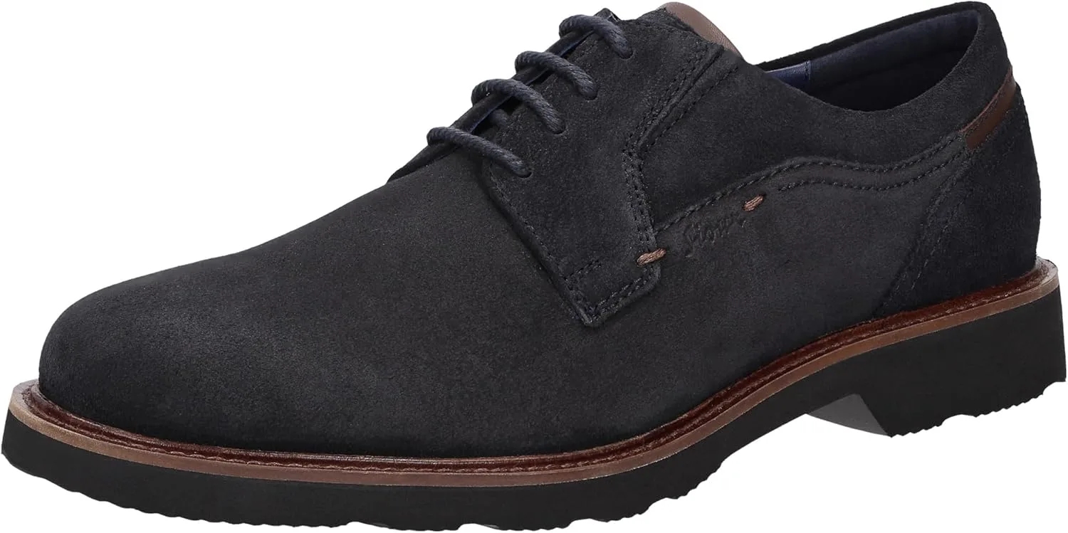 Мужские туфли на шнуровке Sioux Dilip-716-h Oxford, темно-синий