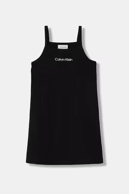 Платье на бретелях Punto Milano Calvin Klein Jeans, черный