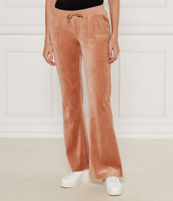 

Брюки для платья Heritage Crown Caisa Loose fit Juicy Couture, желтый