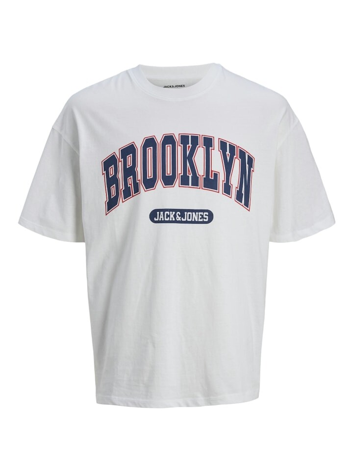 

Футболка Jack & Jones Hoodie Bradley Varsity Tee, белый
