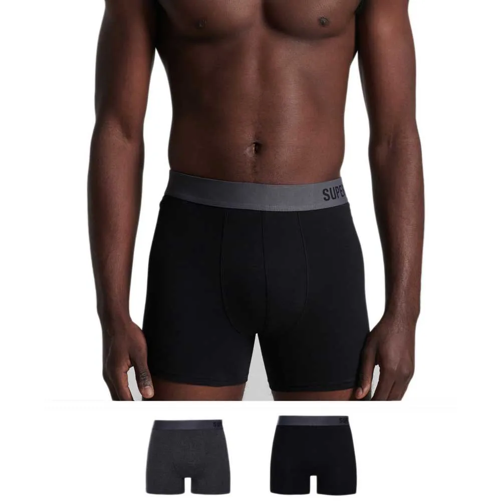 

Трусы-боксеры Superdry Offset 2 units, черный