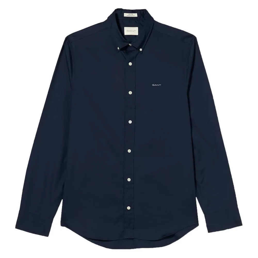 

Рубашка Gant Slim Pinpoint Oxford, синий