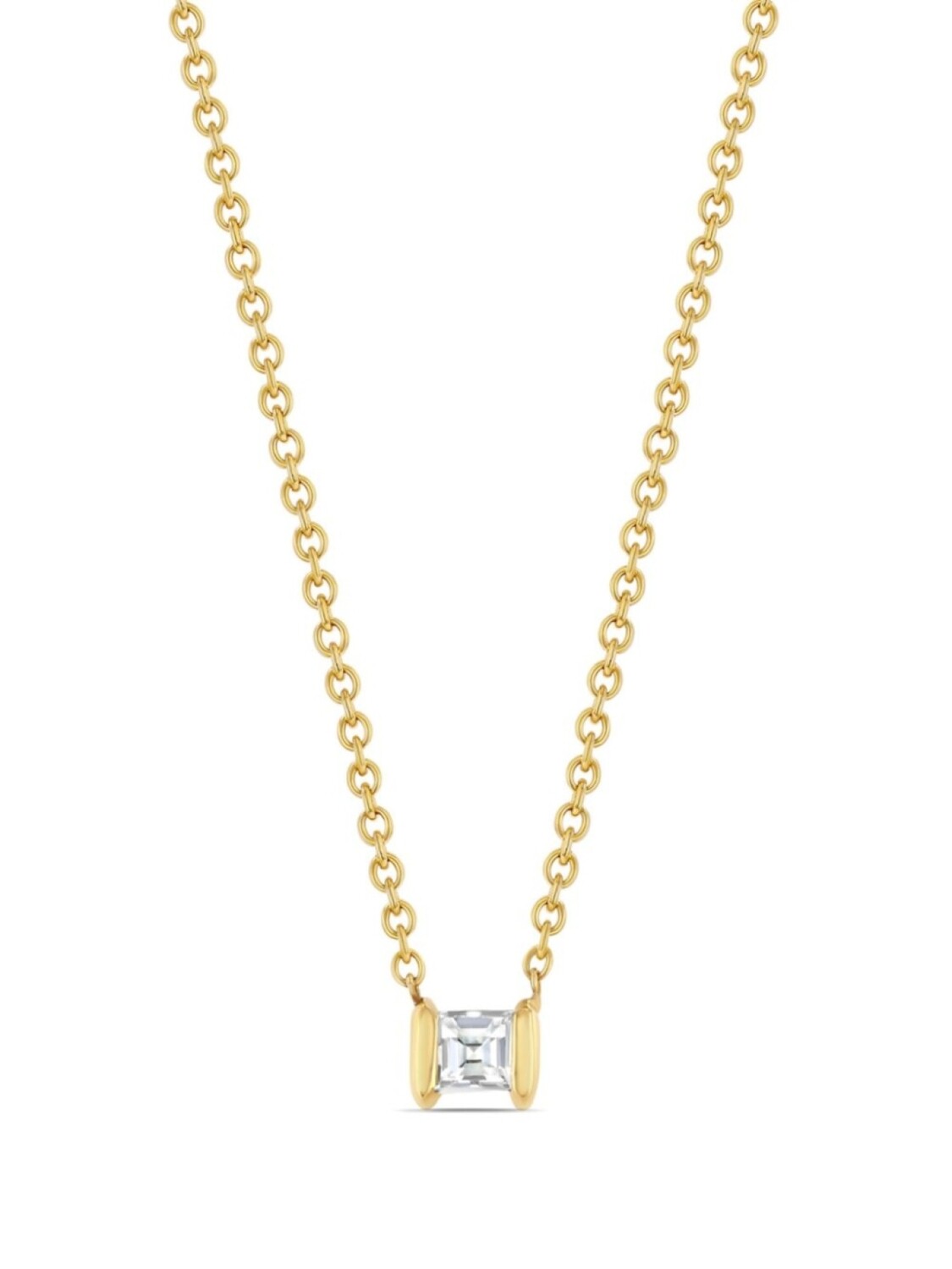 

Колье Mini Anchor из желтого золота с бриллиантами Lizzie Mandler Fine Jewelry, золотой
