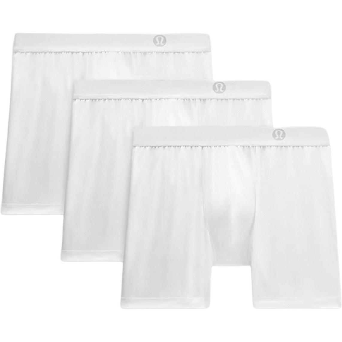 

Мужские трусы 1 комплект 3 штуки Lululemon, 3 Pack(Wht/Wht/Wht)