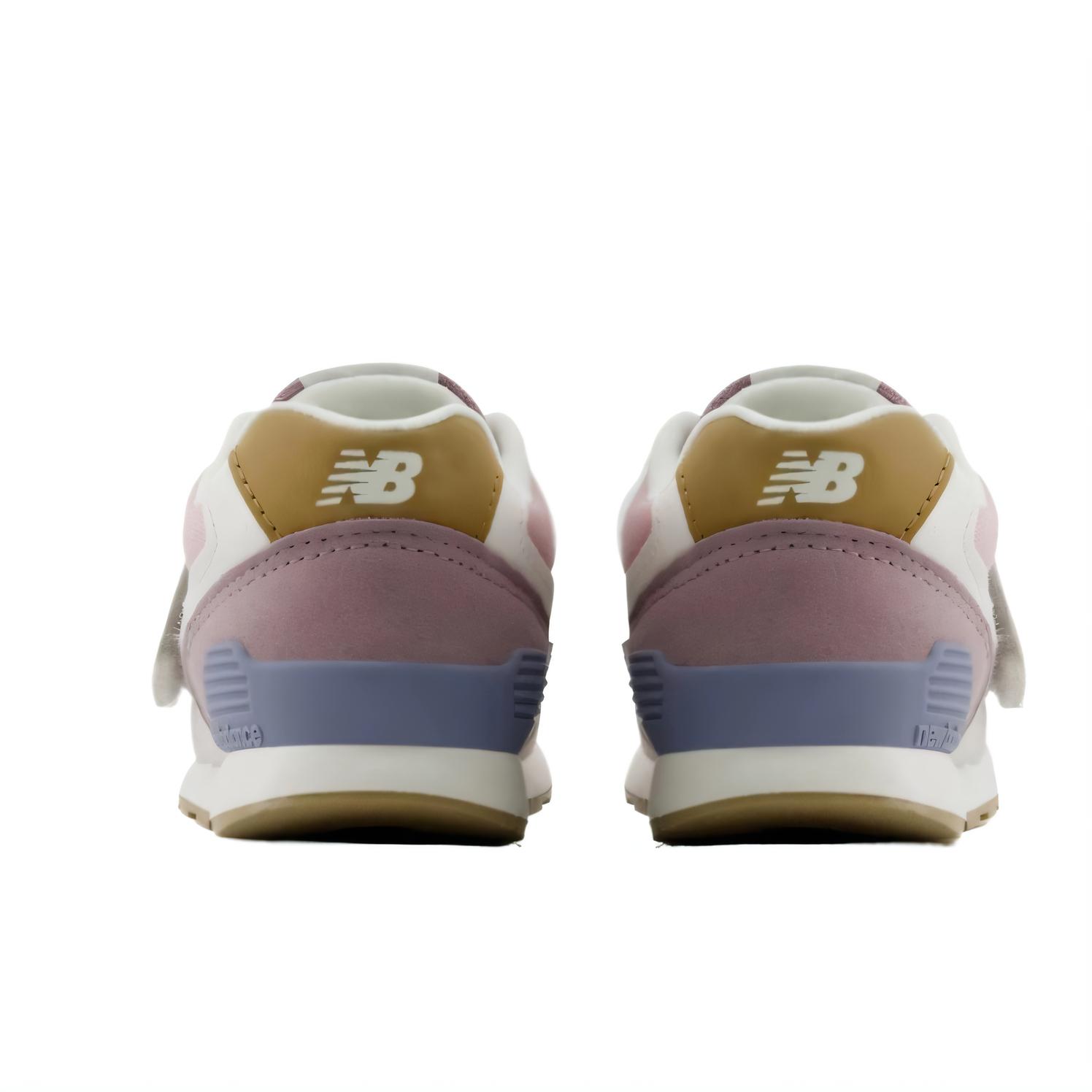 Детская обувь New Balance светло-розовый фиолетовый/светло-серый — фото 3
