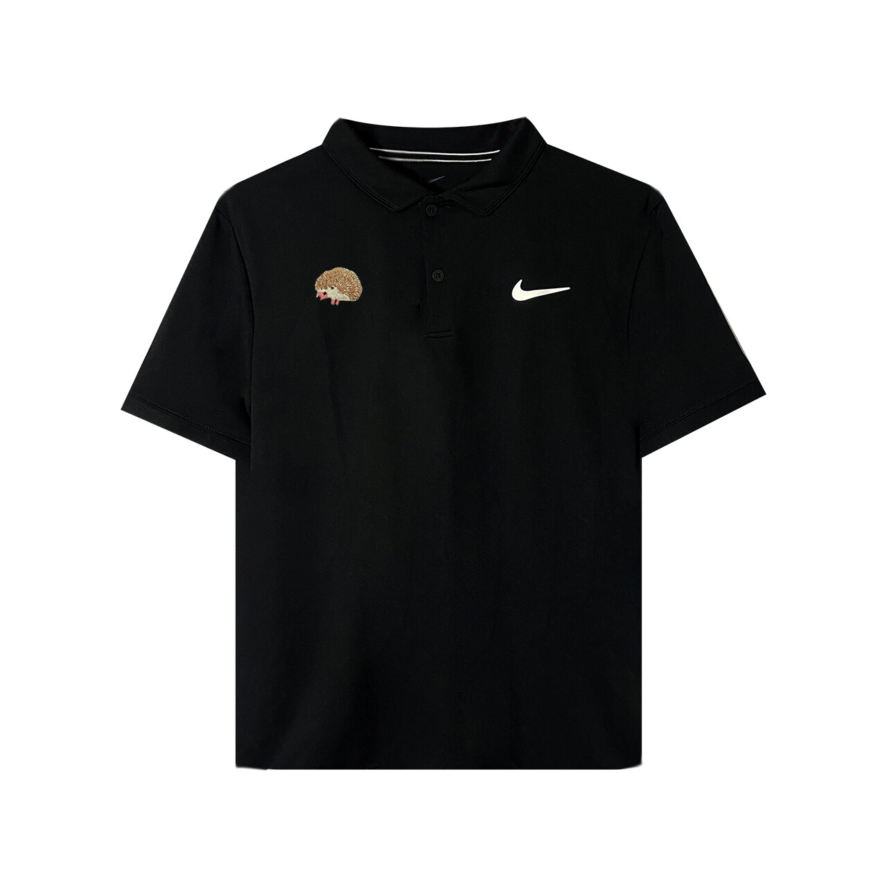

Рубашка поло Dri-FIT Victory унисекс черная Nike, черный