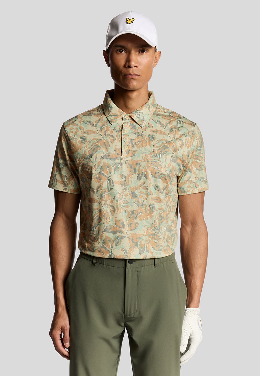 

Поло Lyle & Scott DIGITAL FLORAL , X Sunrise Yellow/Yellow