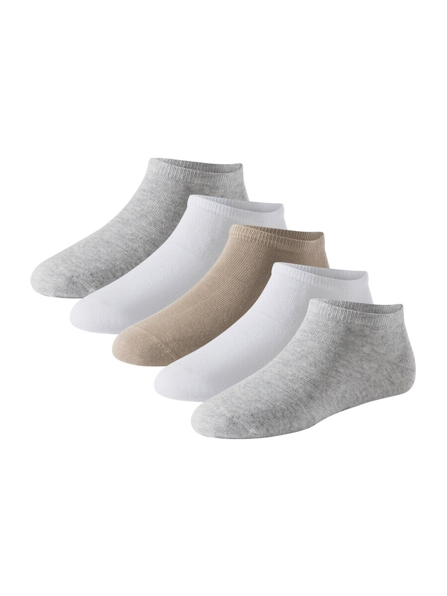 

Носки SCHIESSER Ankle Socks Herrensneaker, бежевый/пятнистый серый/белый