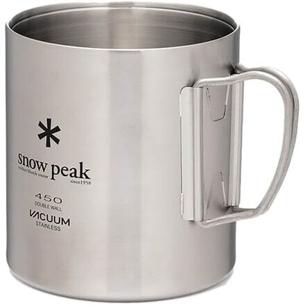

Изолированная кружка из нержавеющей стали 450 Snow Peak, цвет One Color