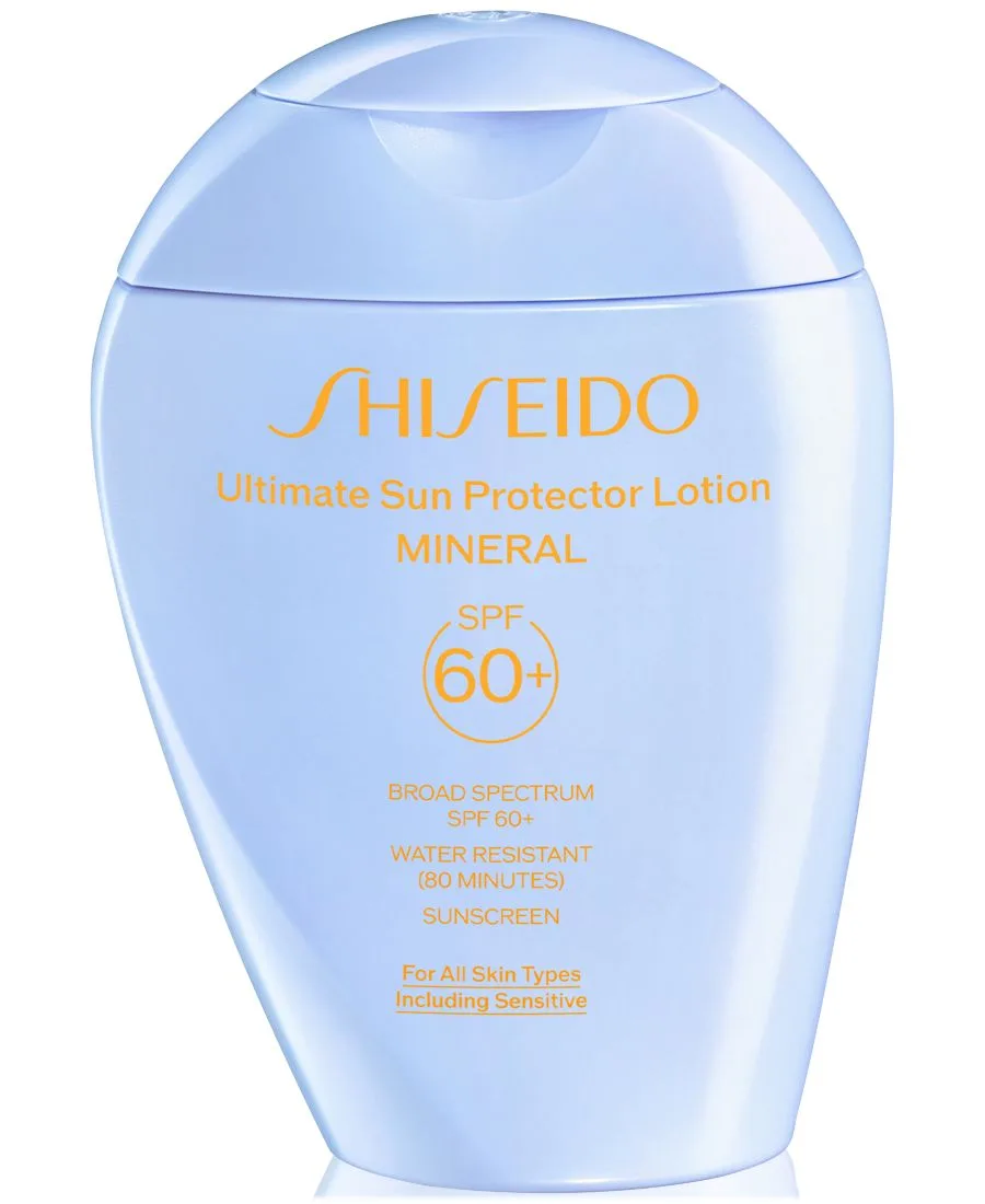 Shiseido Ультразащитный лосьон с минеральной формулой SPF 60+