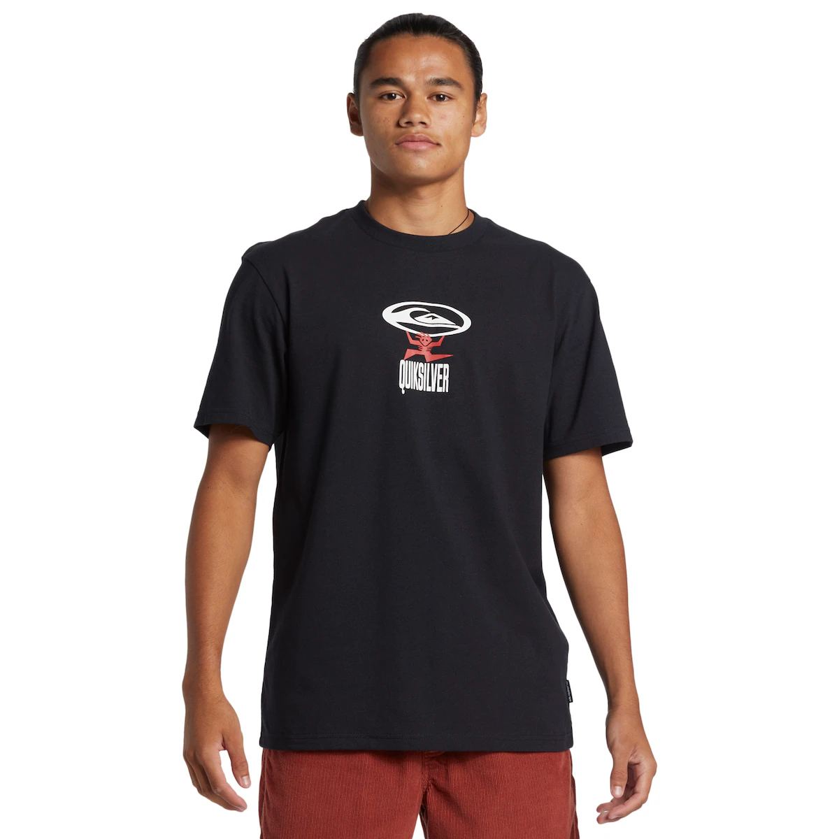 

Мужская футболка Quiksilver Stand Strong, черный
