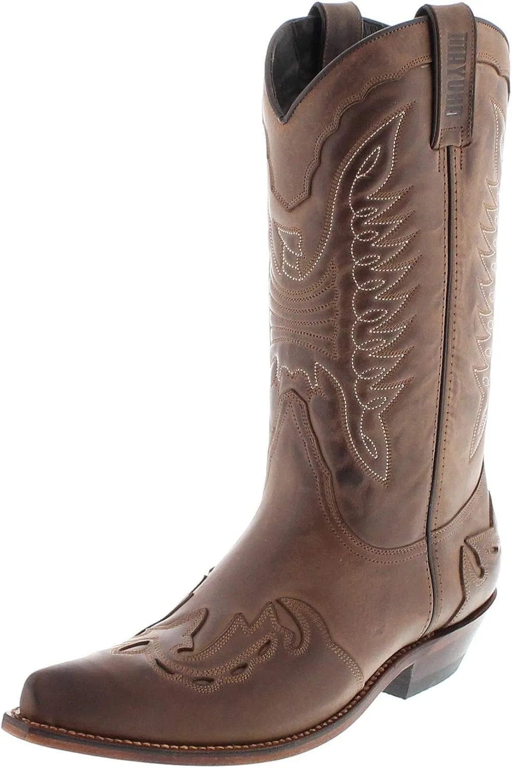 Ковбойские ботинки Mayura, унисекс, MB017, западные ботинки, кожаные ботинки Mayura Boots, Brown Sadale