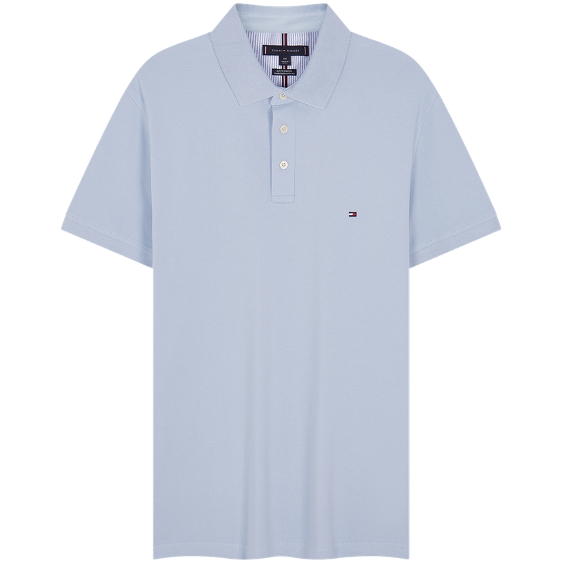 

Мужская поло Tommy Hilfiger, светло синий c1o