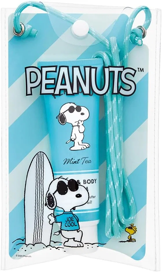 Крем для рук и тела Peanuts с ароматом мяты, 75 мл, GPP+