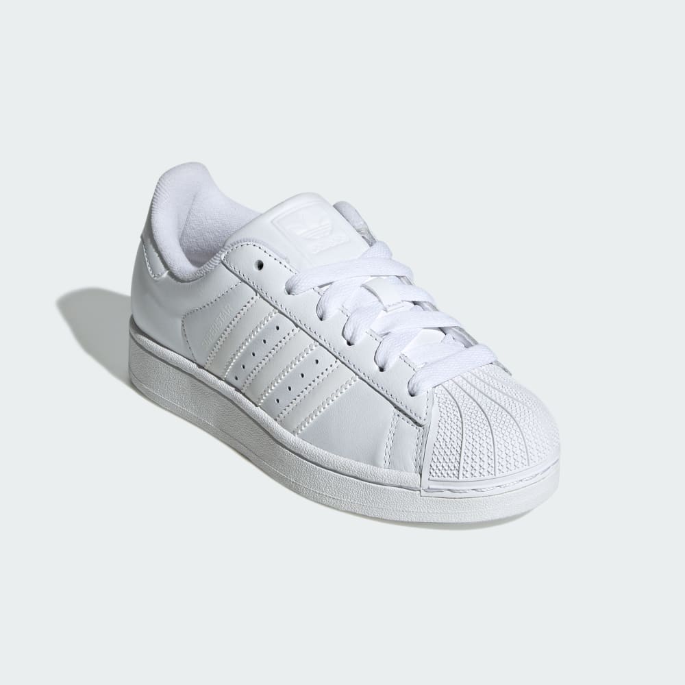 Кроссовки Adidas Superstar II Shoes Kids, цвет Cloud White/Cloud White/Cloud White — фото 4