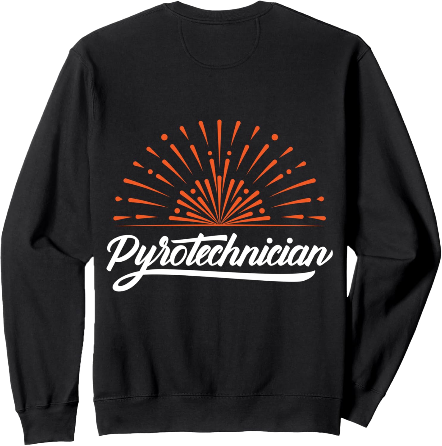

Команда пиротехников, пиротехника, толстовка с изображением фейерверков Pyrotechnician Crew Pyrotechnics Gift, черный