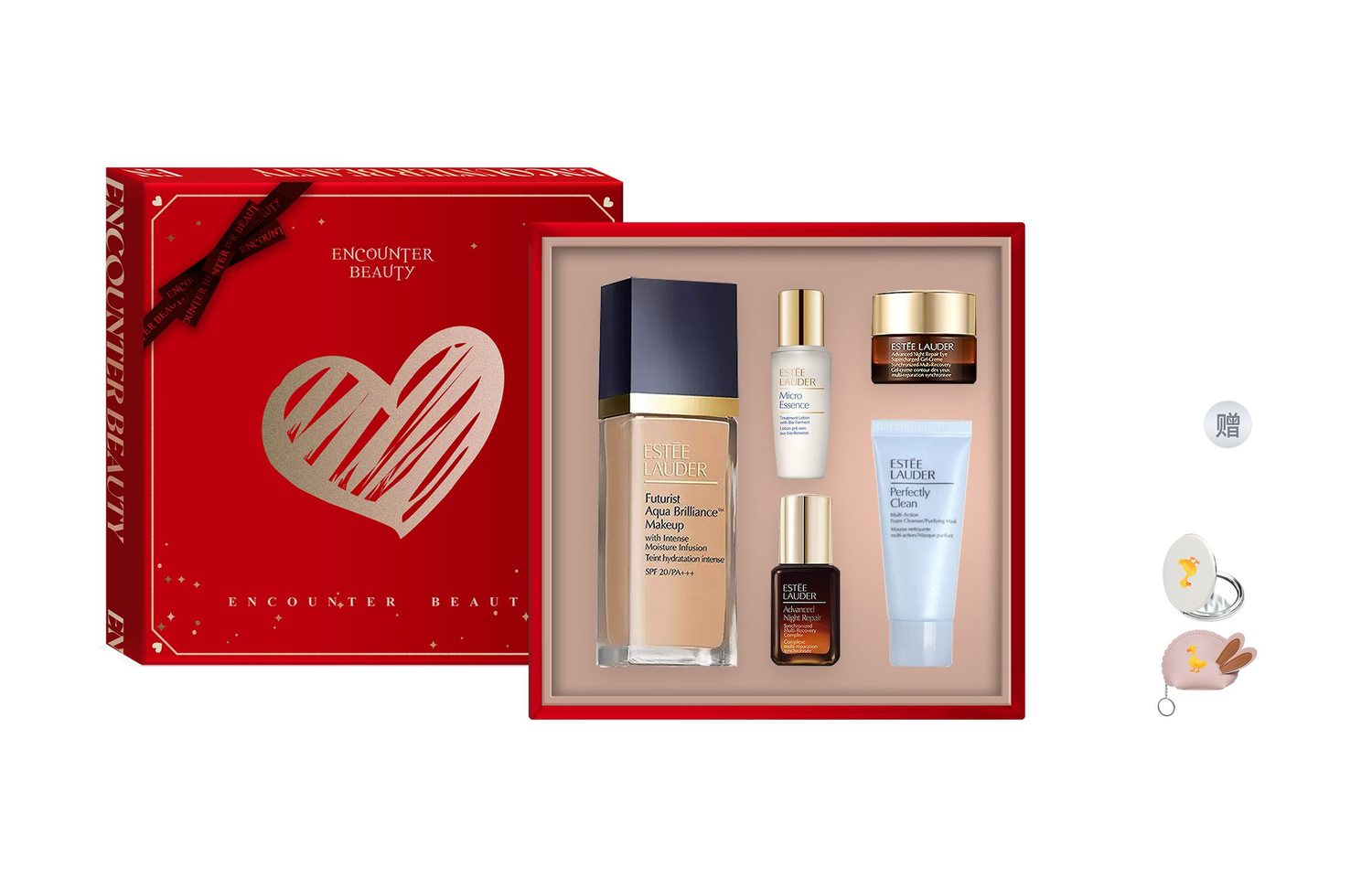 

Yashilandai Qinshui тональная жидкость для увлажнения кожи набор Natural Non Cakey пять предметов ESTEE LAUDER