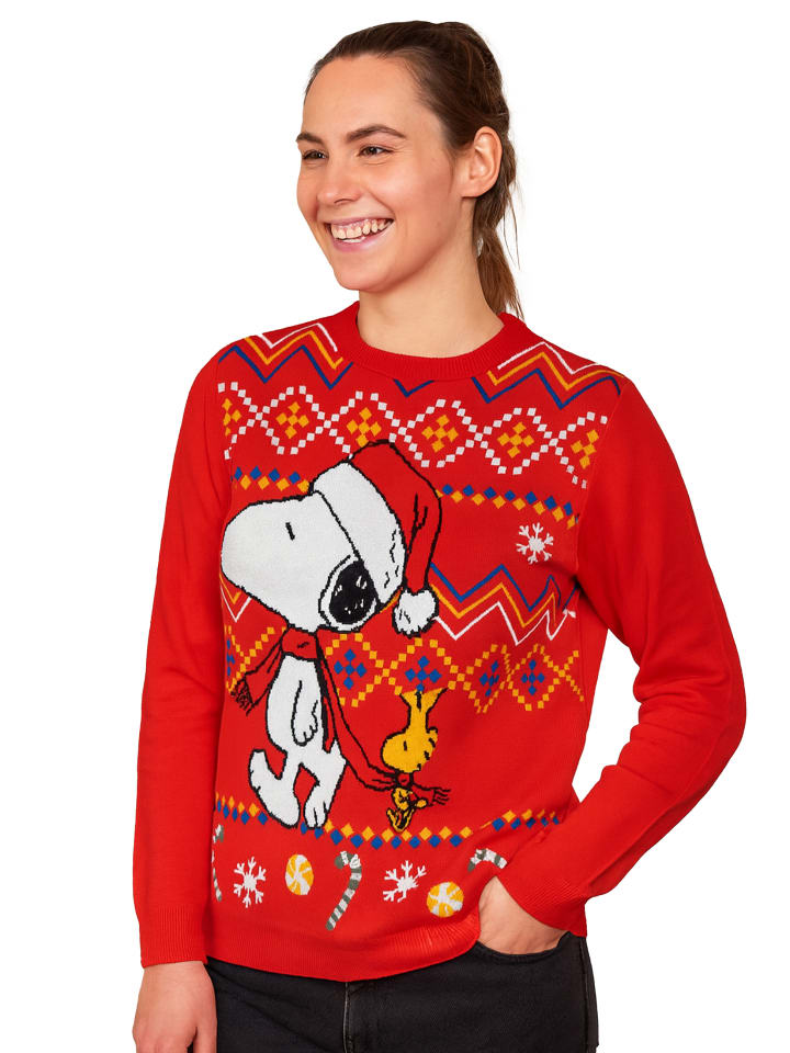 

Свитер Snoopy, красный