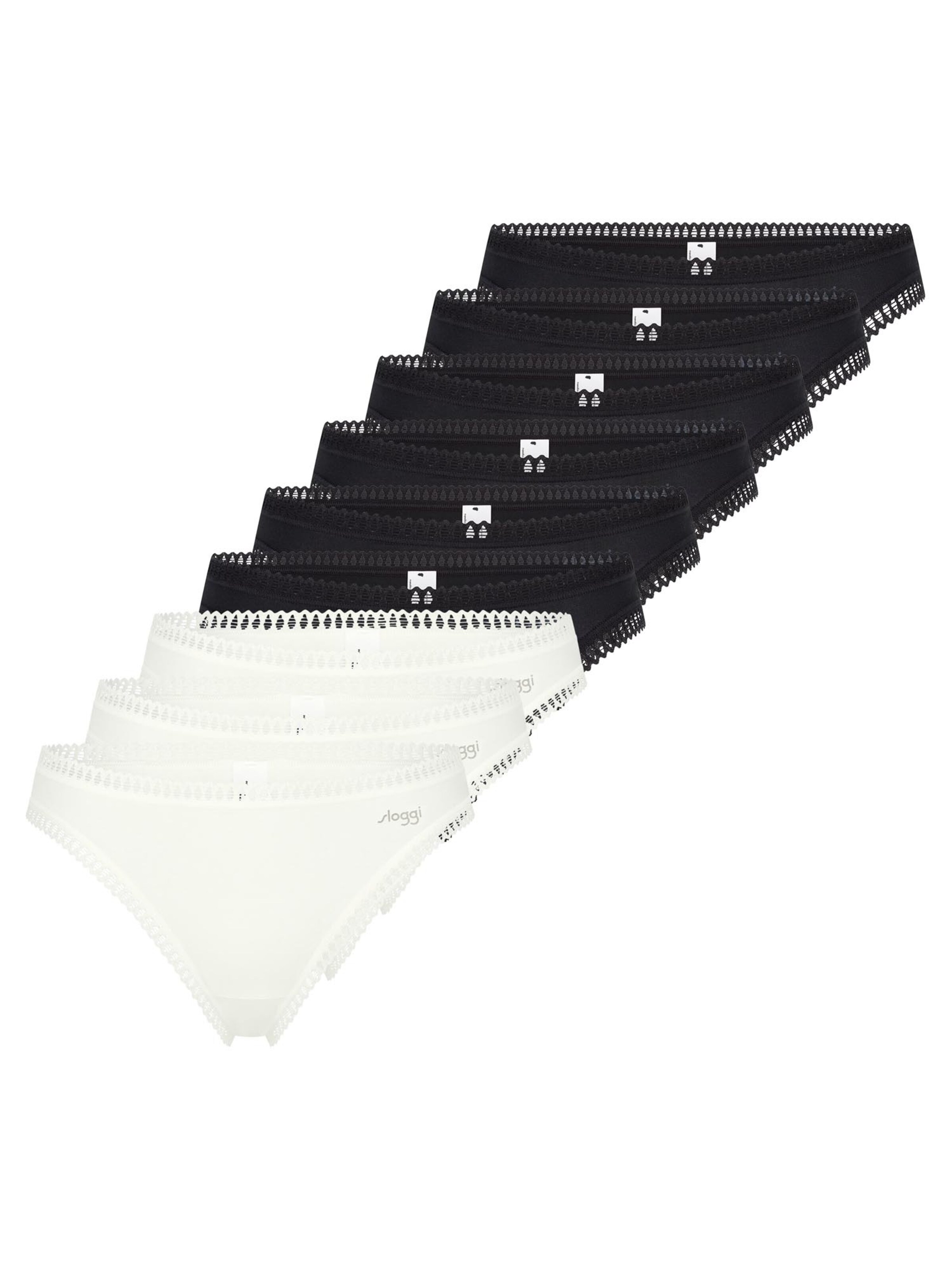 

SLOGGI Стринги 'GO Crush' в крапчатом черном цвете