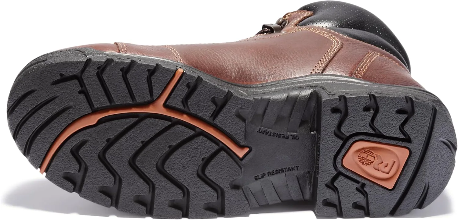 

Мужские рабочие ботинки Timberland PRO Titan с металлическим носком, 6 дюймов, коричневый