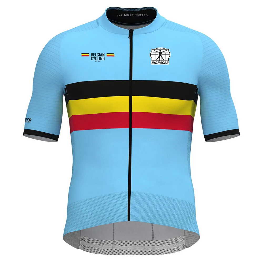 

Джерси Bioracer Official Belgian short sleeve, мультиколор