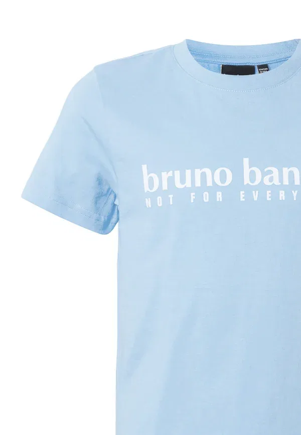 Футболка Bruno Banani Basic logo tee print, бирюзовый — фото 3
