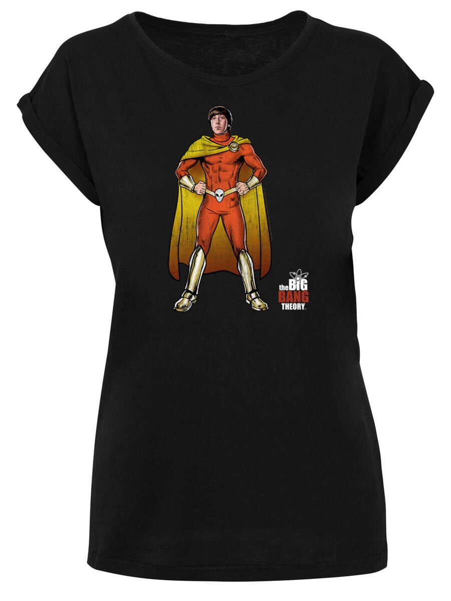 

Футболка F4NT4STIC Shirt Big Bang Theory Howard Superhero, черный