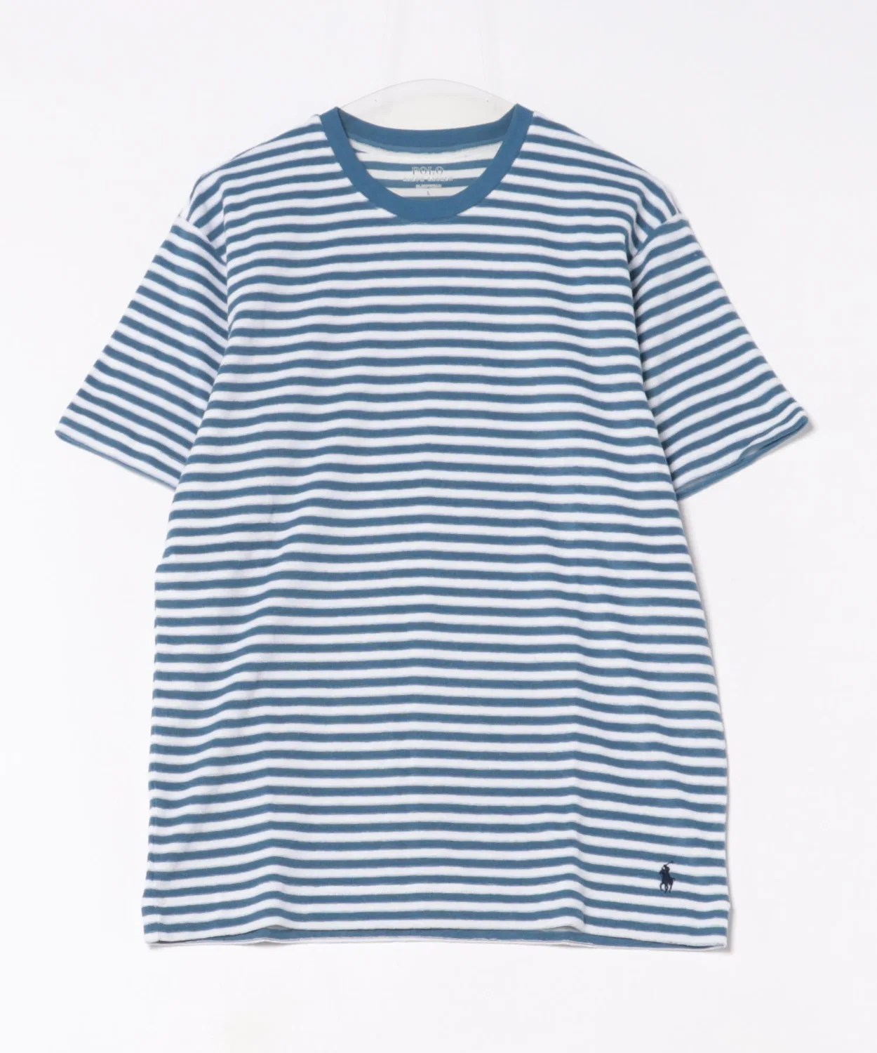 Футболка с круглым вырезом из махровой ткани POLO RALPH LAUREN