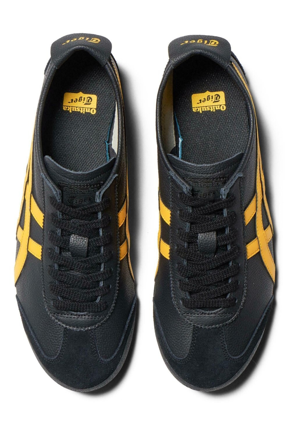 Низкие кроссовки Mexico 66 Onitsuka Tiger, цвет black yellow — фото 3