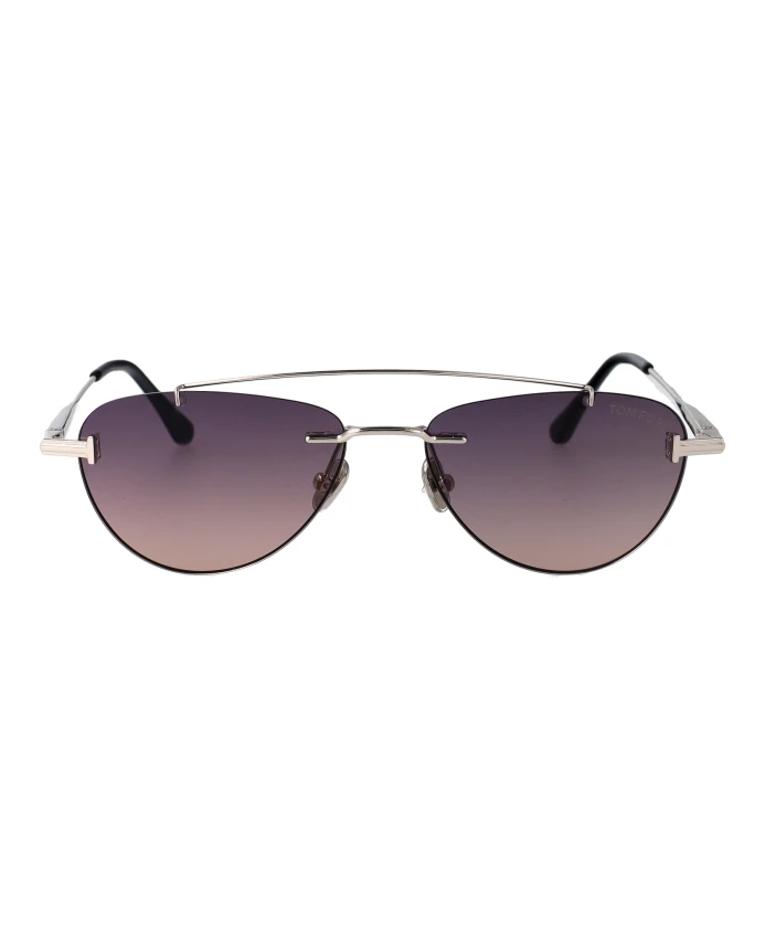 Солнцезащитные очки Astor-02 Tom Ford, серый — фото 2