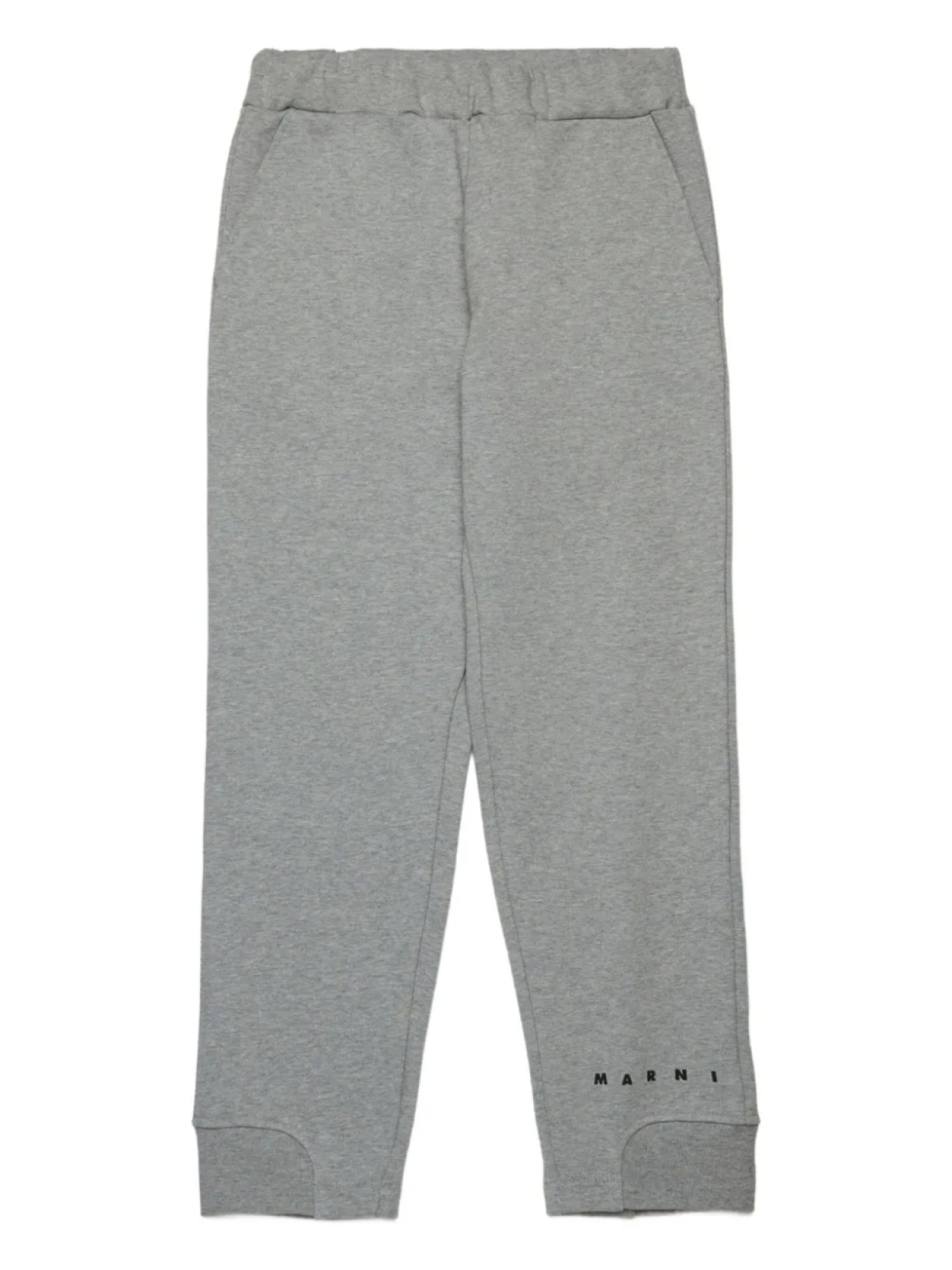 

Marni Kids брюки с логотипом, серый