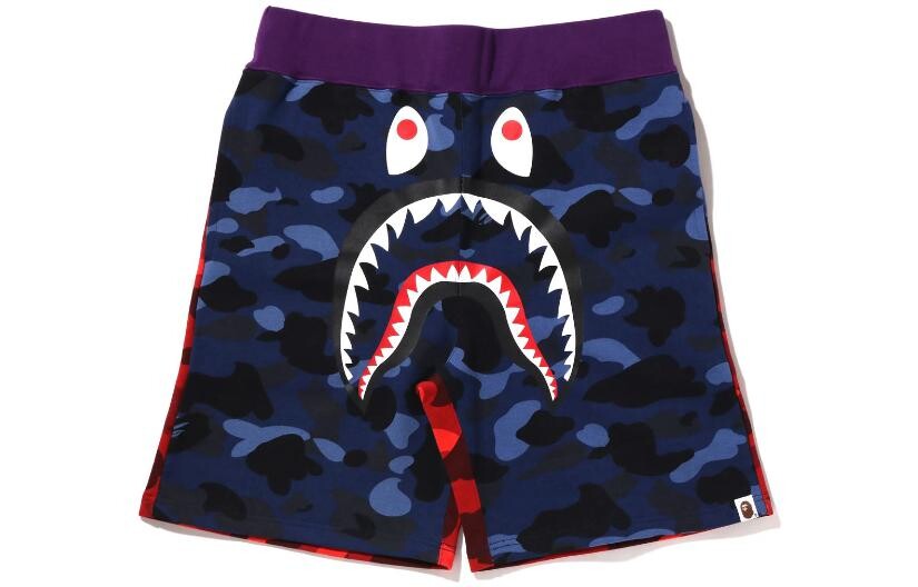 

Повседневные шорты Shark Series для мужчин A Bathing Ape, красный