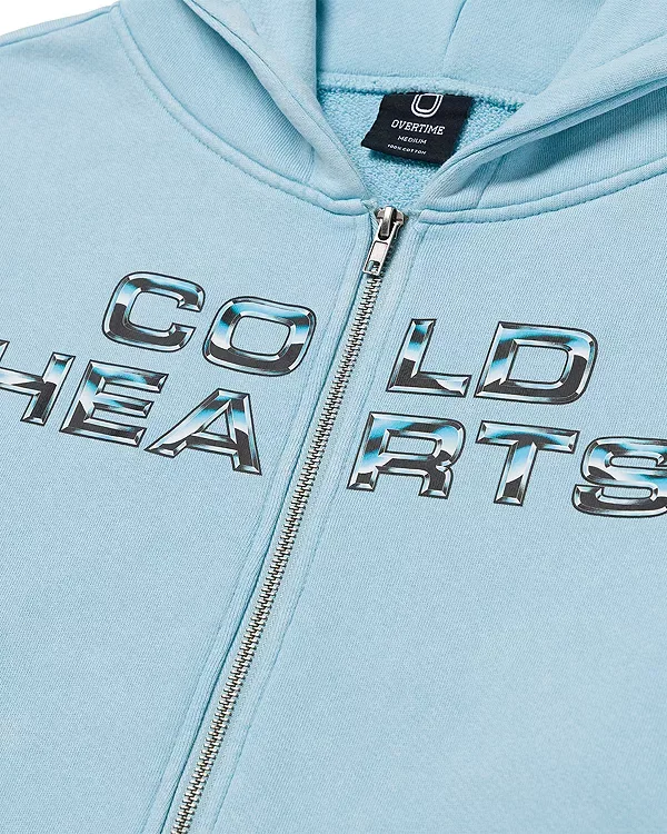 Худи с нашивкой Cold Hearts для детей постарше. Overtime, Blue — фото 3