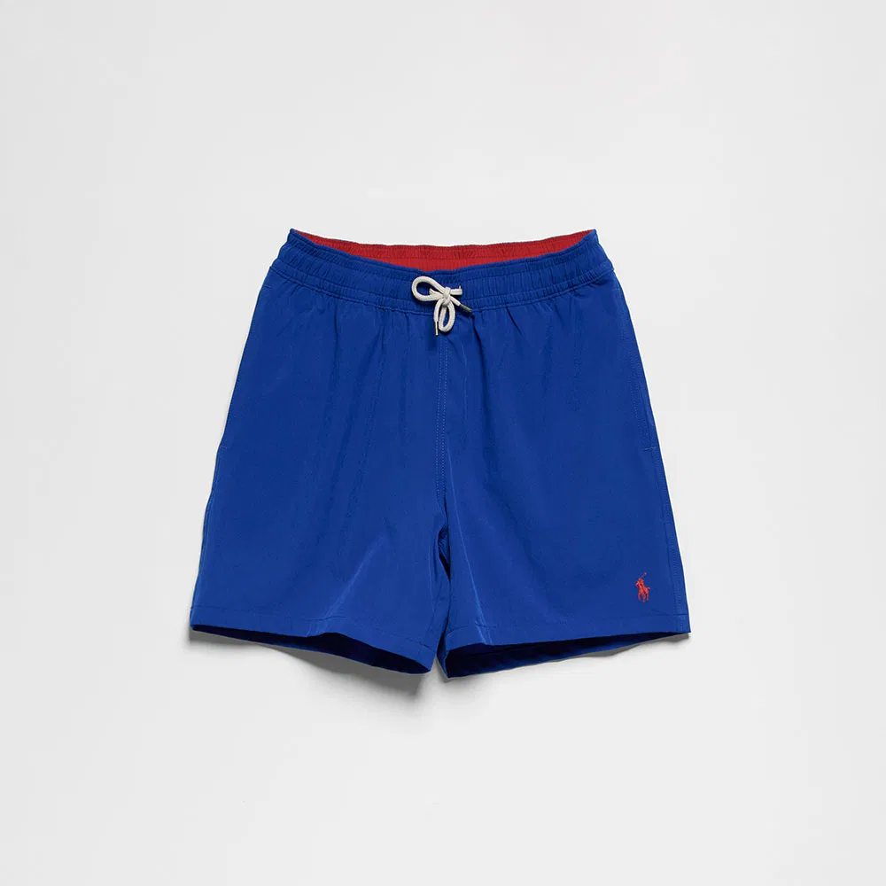 Мужские классические плавательные шорты Traveler 14.6 см синие от Polo Ralph Lauren