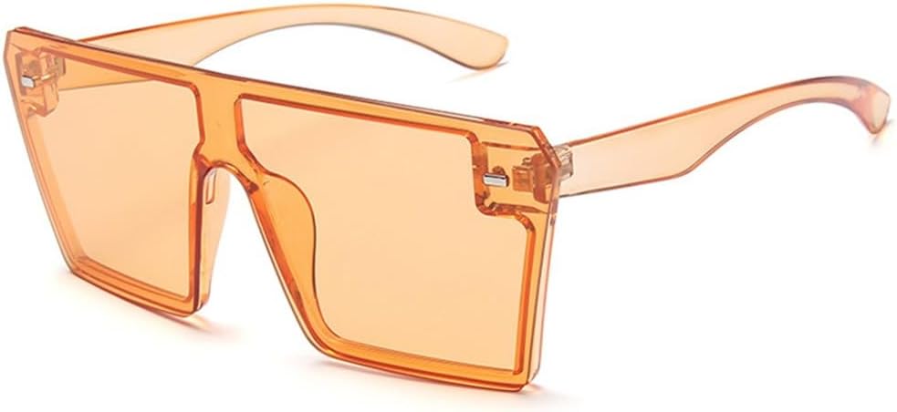 

Солнцезащитные очки с плоской верхней частью, большие, женские, модные, ретро, ​​градиентные, мужские, синие, в большой оправе, винтажные, с защитой от УФ-излучения UV400 KTUCN, 13