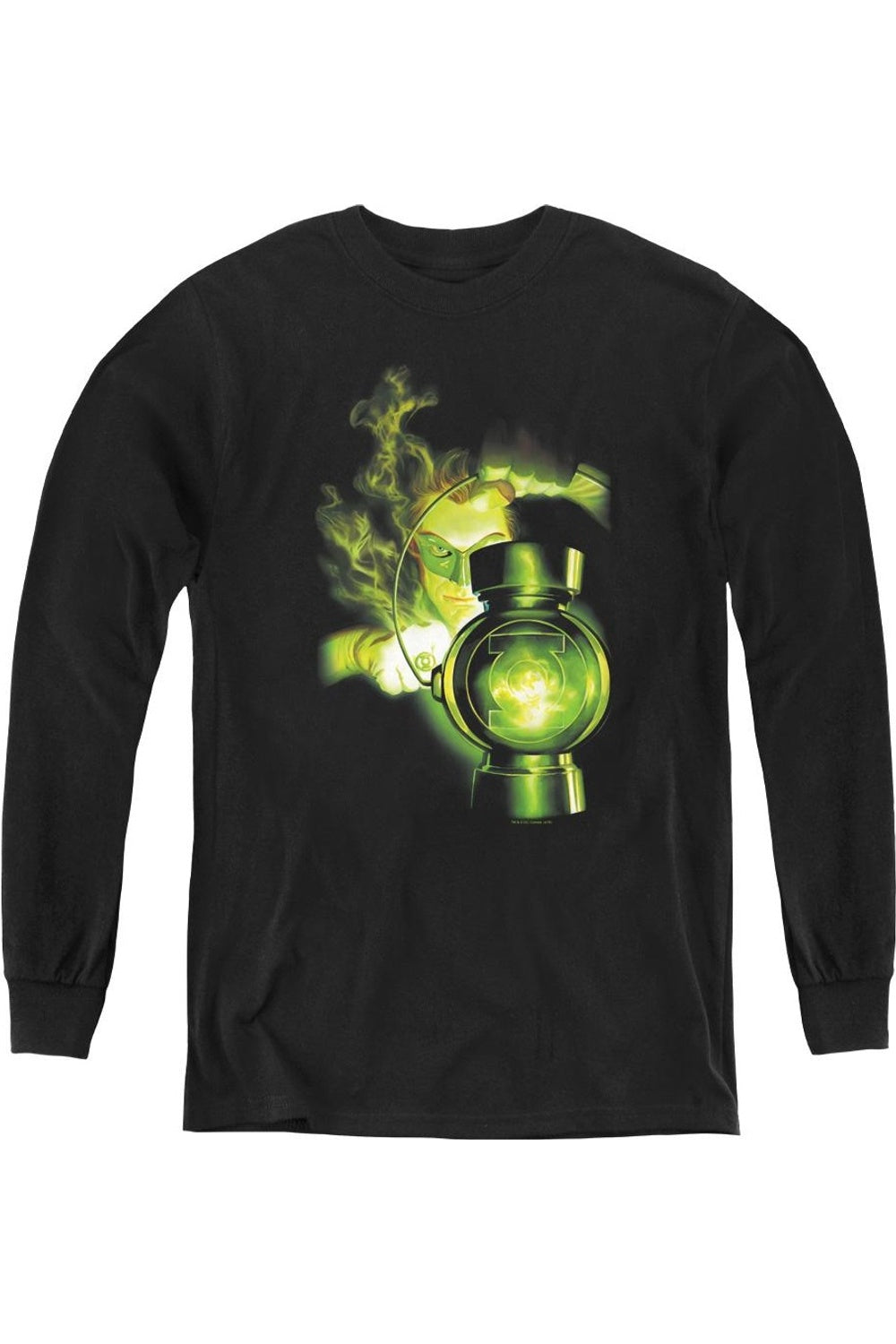 

Футболка с длинным рукавом Green Lantern для молодежи Gildan