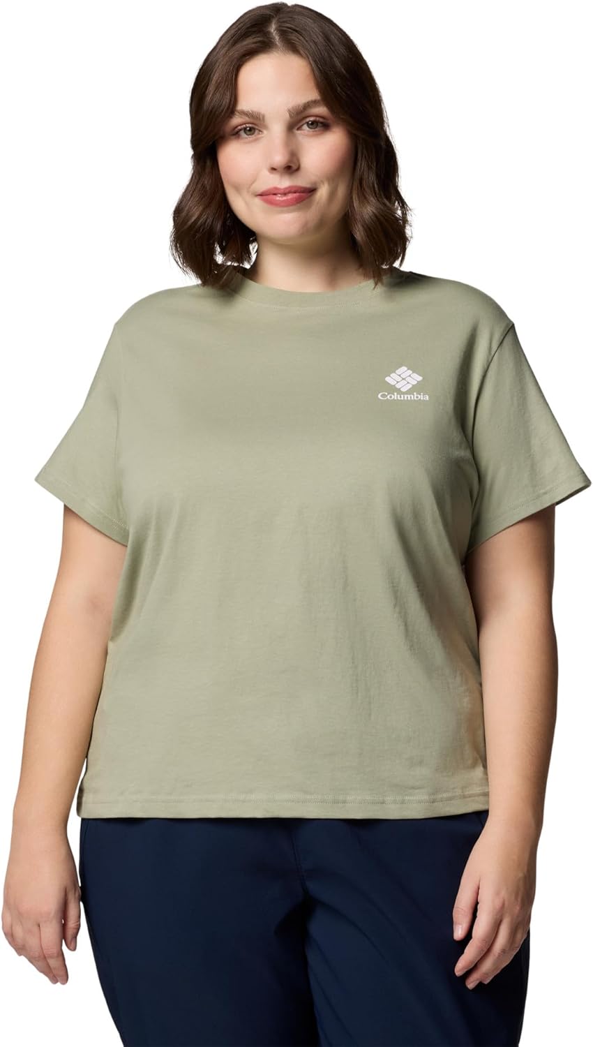 

Женская футболка Columbia Rolling Bend с коротким рукавом и принтом, Safari/Stacked Gem, Бежевый, Женская футболка Columbia Rolling Bend с коротким рукавом и принтом, Safari/Stacked Gem