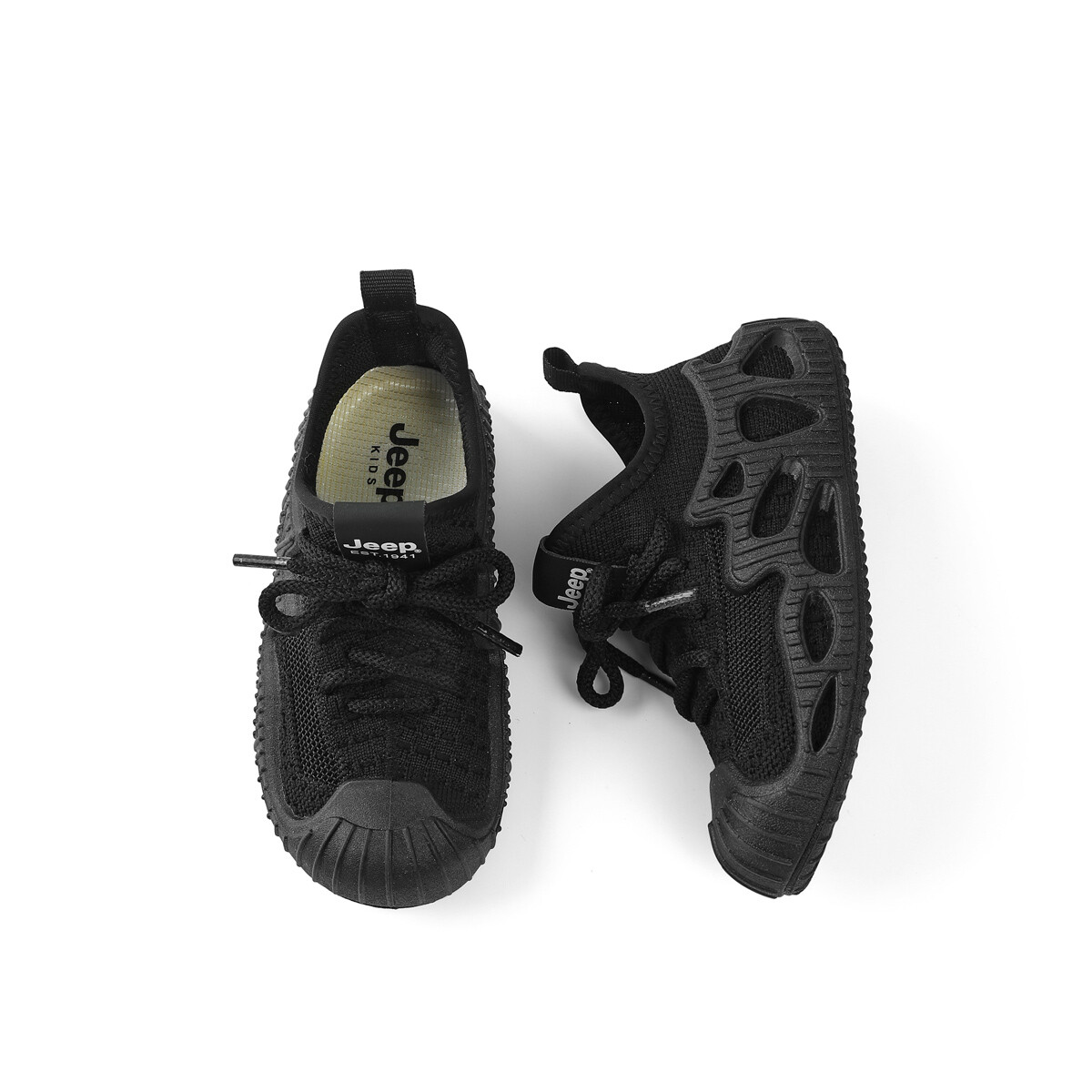 Кроссовки Jeep Kids Lifestyle Shoes Kids Low-top Gray, черный — фото 3