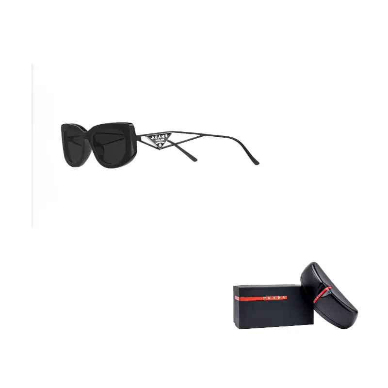 

Солнцезащитные очки Prada Symbole Rectangle-frame, черный