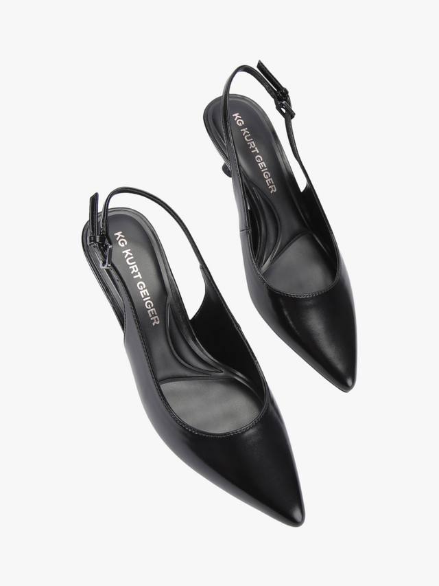 Туфли-лодочки Tilly на каблуке kitten KG Kurt Geiger, Black — фото 2
