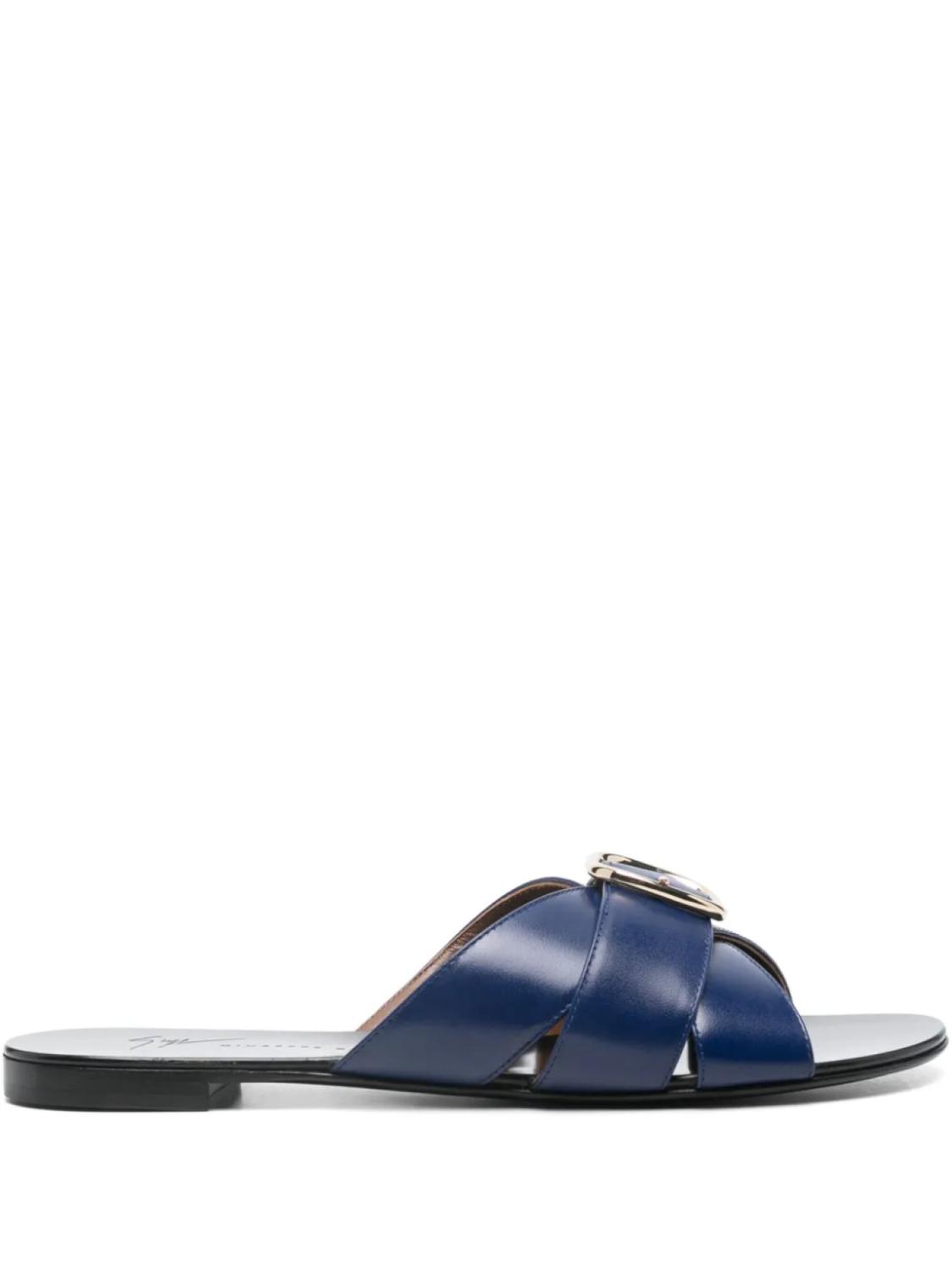 Giuseppe Zanotti шлепанцы Geraldhine, синий
